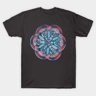 Flower Of Life Oxide T-Shirt